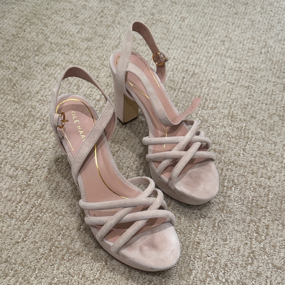 Cole Haan Women's Blush Strappy Heels